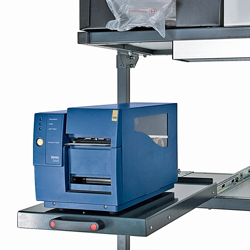 System 2000, Packtisch, Hüdig Rocholz, Arbeitstisch höhenverstellbar, Arbeitsplatzsystem, ergonomisch